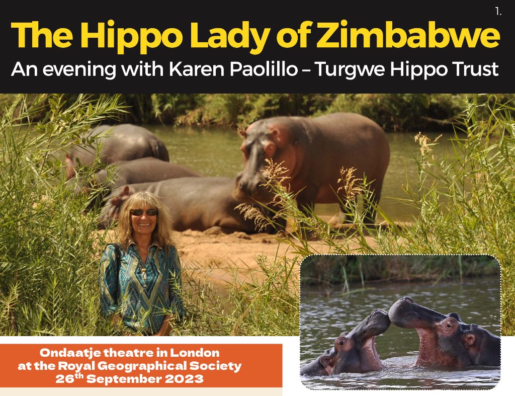 Hippo Presentation at the Ondaatje Theatre in London